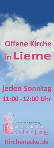 Banner offene Kirche